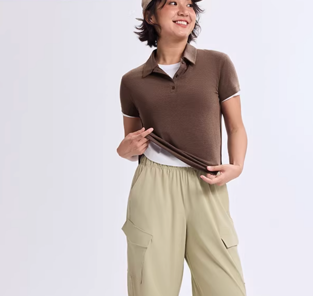 Redgray Women's Knit Polo Shirt