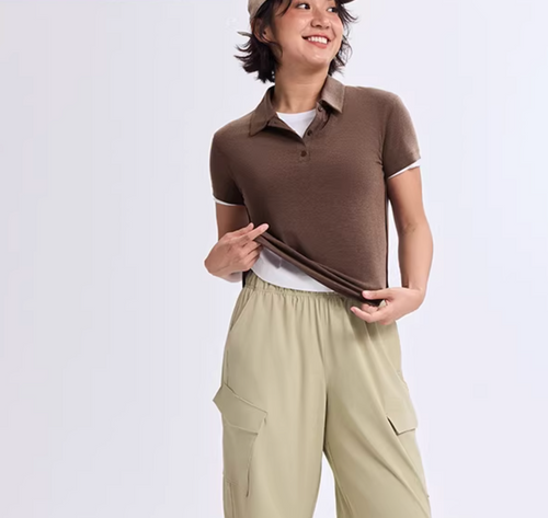 Redgray Women's Knit Polo Shirt