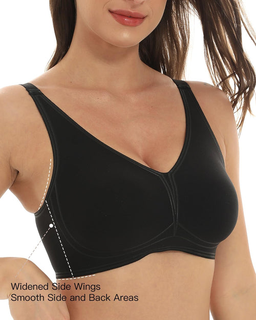Full Coverage Bras for Women Chic 3D Texture Porous Seamless Bralette Wireless Comfortable Push Up Bra S-XL
