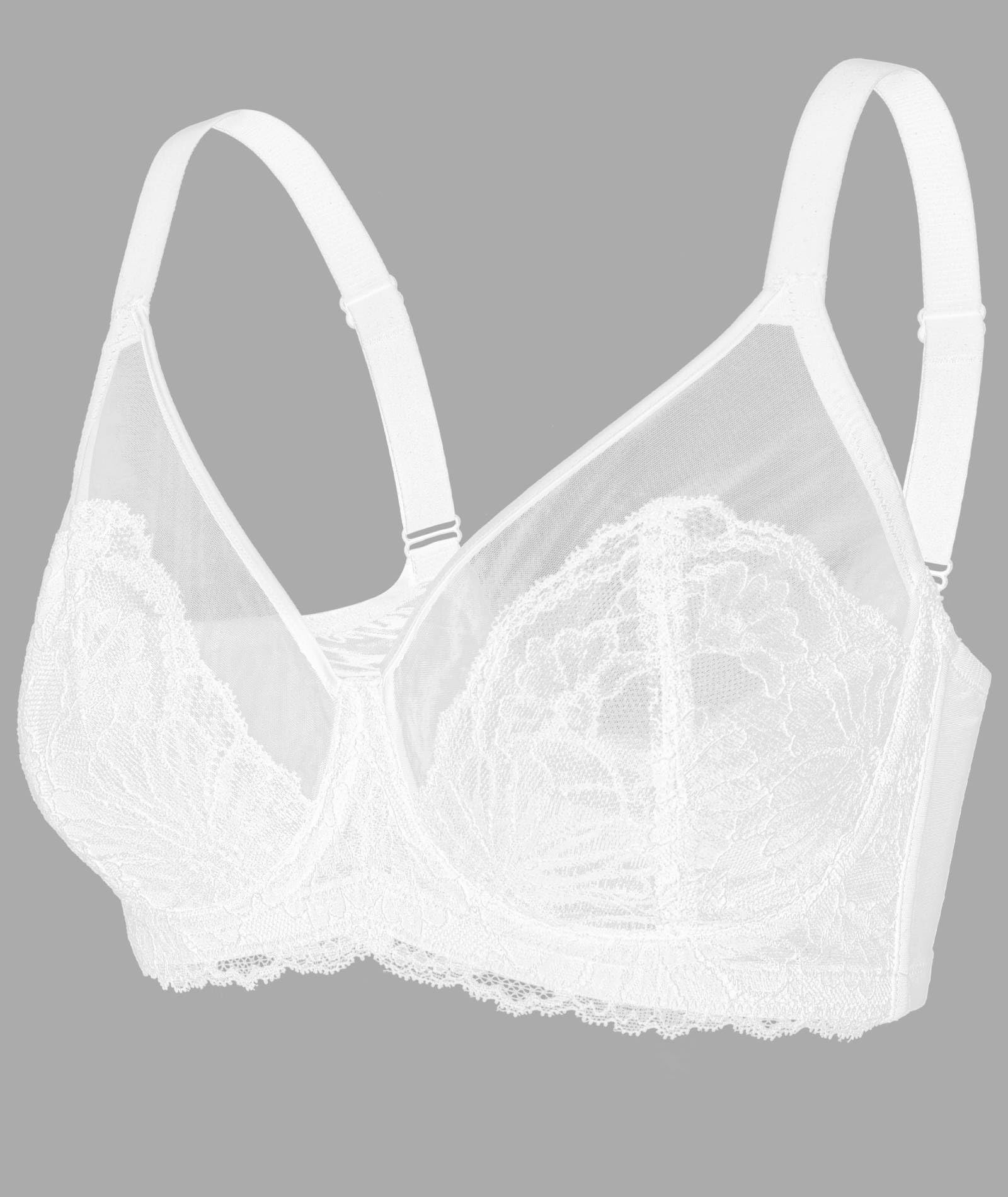 Minimizer Bras for Women Full Coverage Underwire Lace Bra